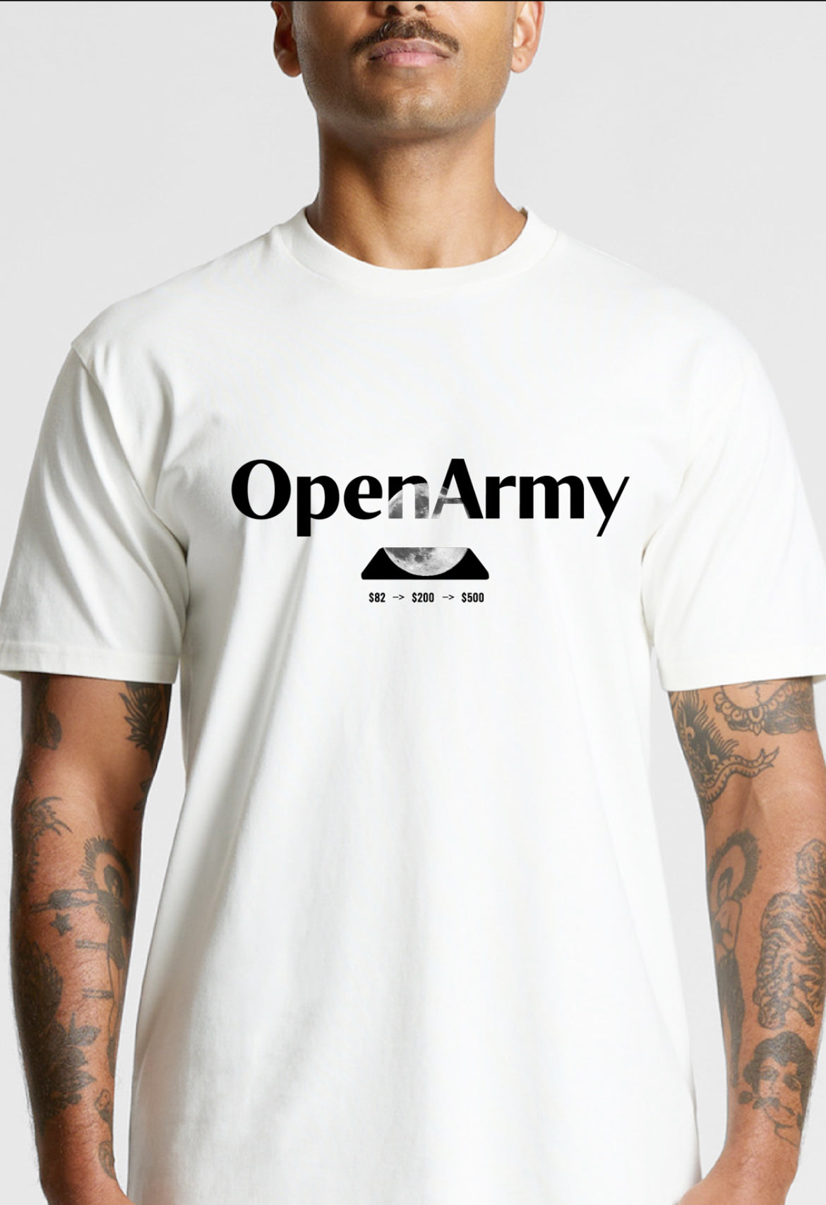 Open Army Moon Tee